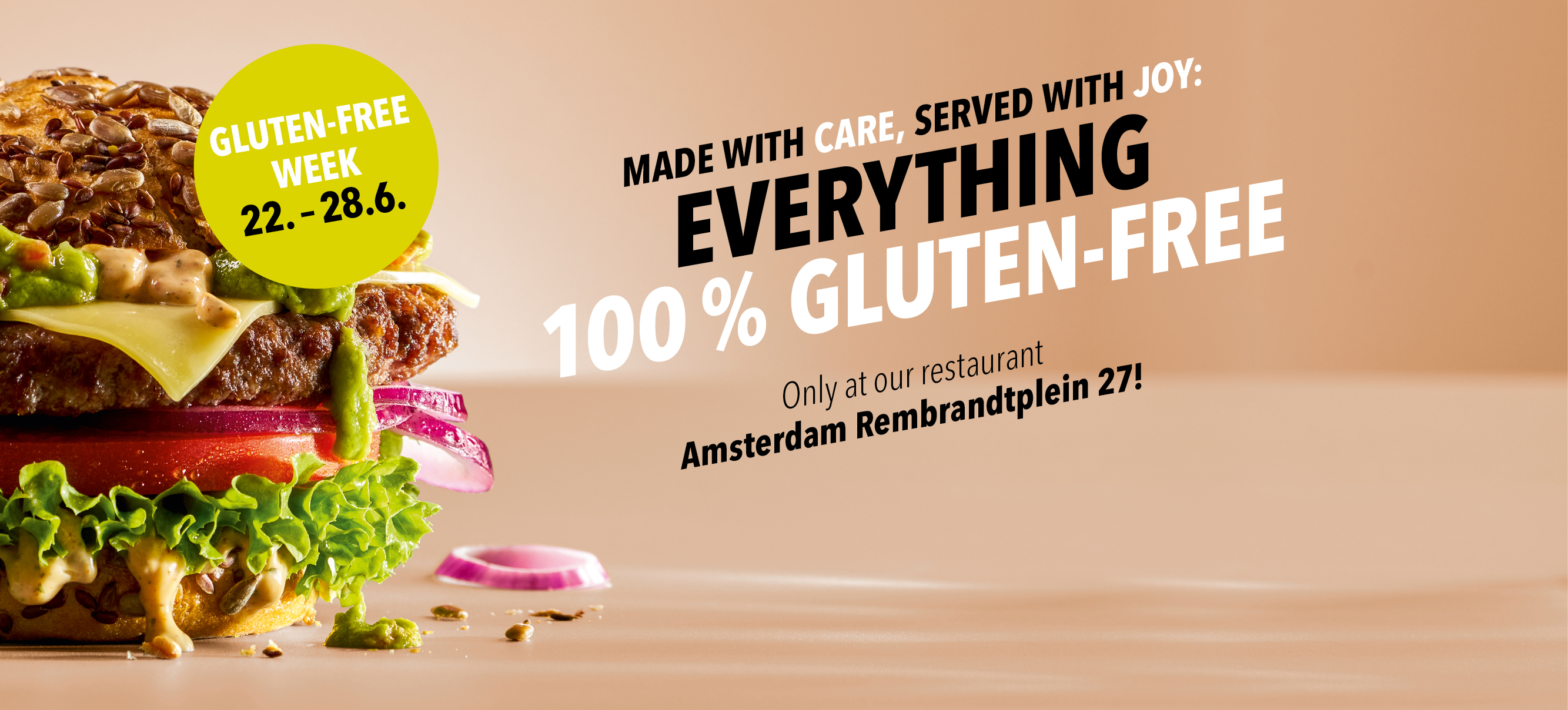 Gluten-Free Week HANS IM GLÜCK Amsterdam