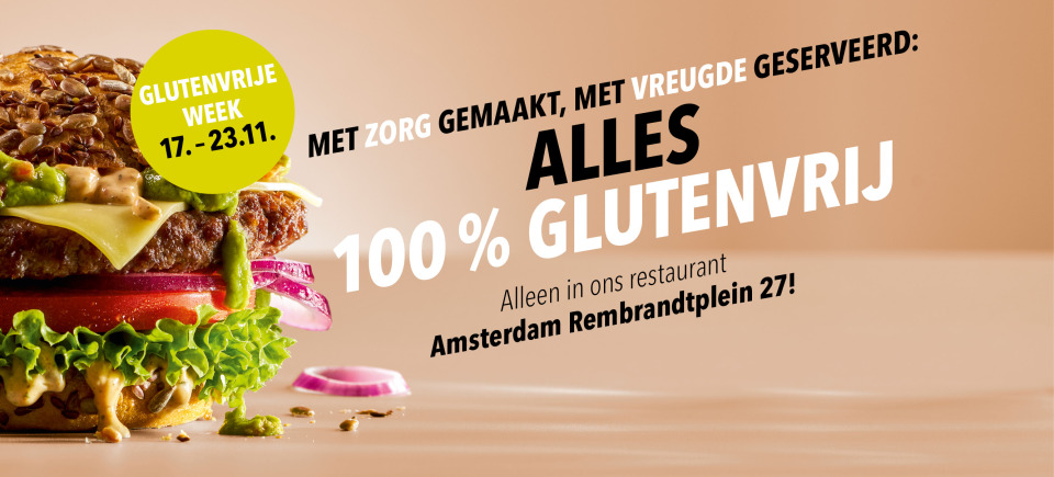 Glutenvrije Week Amsterdam | HANS IM GLÜCK Rembrandtplein Glutenvrije Week Amsterdam | HANS IM GLÜCK Rembrandtplein