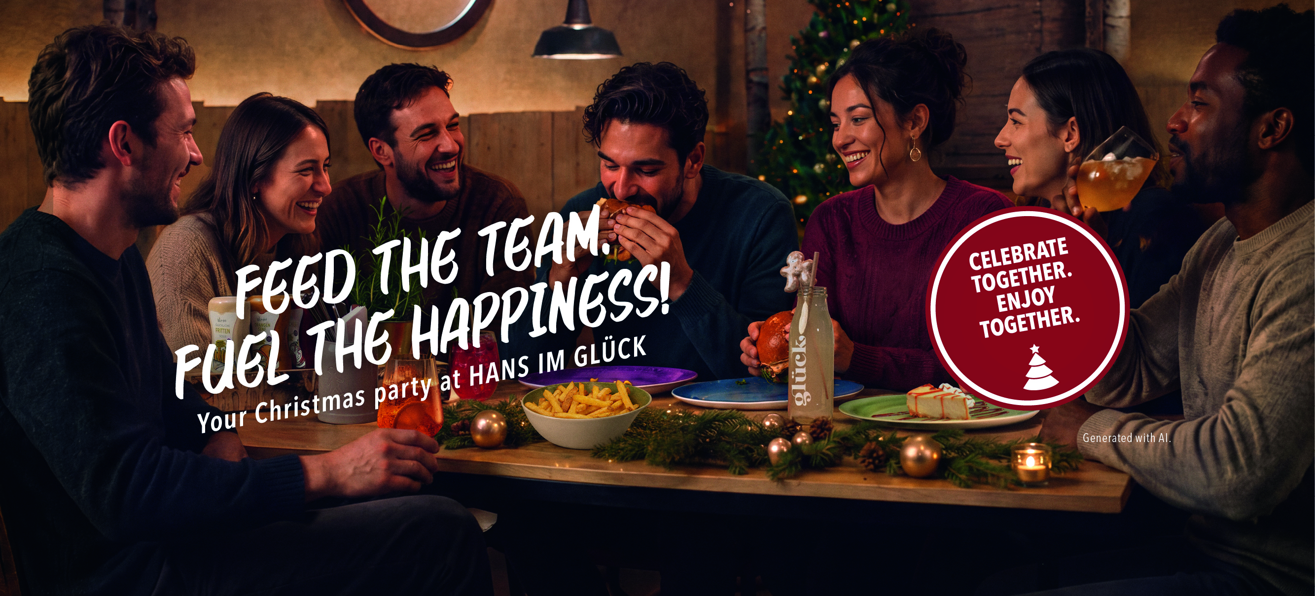 Christmas Party and Christmas Dinner | HANS IM GLÜCK