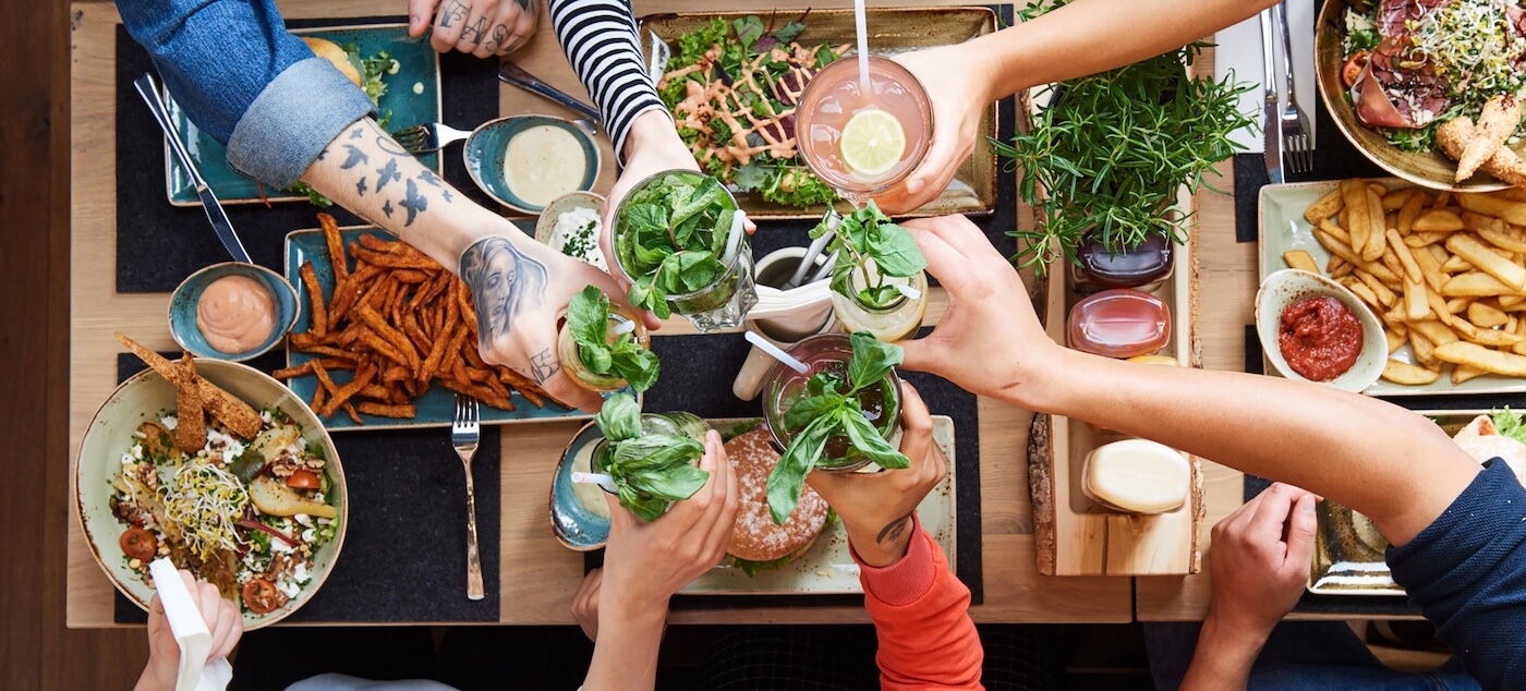Vegan restaurant in Amsterdam city centre