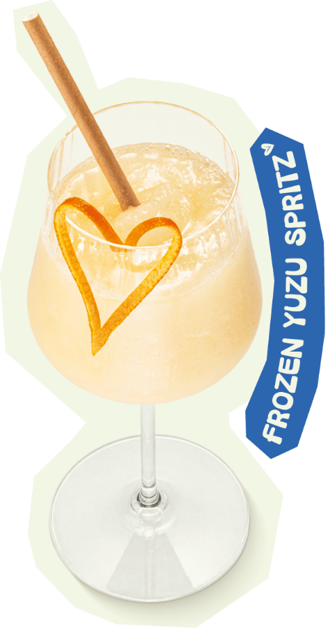 Yuzu tastes like the child of lemon, mandarin and grapefruit.